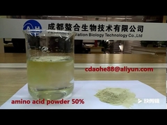 رذاذ ورقي من الأحماض الأمينية للحديقة بنسبة نقاء 52% يستخدم في نمو النبات